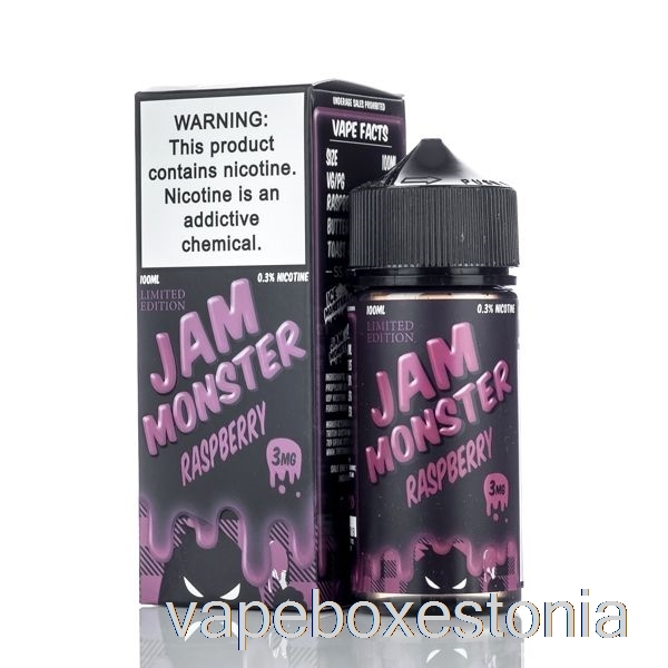 Vape Box Estonia Vaarikas - Moosimonster - 100ml 0mg